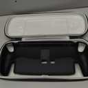 QUAGGY 3-in-1 Accessoris Kit Compatible with Playstation Portal, EVA Carrying Case for PS Portal with Silicone Protective Cover with stand, 2 Pack Screen Protectors, Handbag for PS5 Portal Black