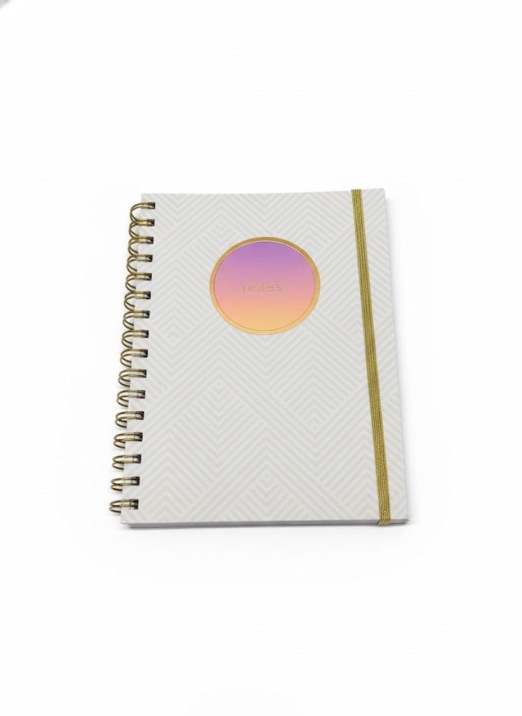 Planahead Wire-bound Journal Gradient Die Cut
