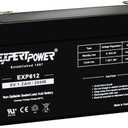 ExpertPower EXP612-1.2Ah 6V Rechargeable Battery, Alarm Battery Replacement for Security System, Home Alarm, GE XT Backup, Replaces DJW6-1.2, 6V1.3AH 1.4AH, Sealed Lead Acid, F1 Terminals