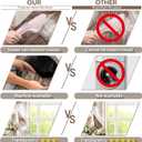 2 x 7x5ft Fabric Wedding Rustic Barn Door Backdrop Vintage Floral White Curtains Photography Background Bridal Shower Birthday Party Decorations Photo Banner Props