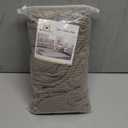 H.VERSAILTEX Ottoman Cover Slipcover Rectangle Fit Length 33"-38" Footrest Sofa Slipcovers Stool Cover Footstool Protector Covers Feature Stretch Thick Soft Jacquard Fabric Removable Washable - Taupe