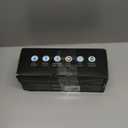 LED Puck Lights with Remote Battery Operated Under Cabinet Lighting Wireless Stick on Lights Color Changing Timer Tap Lights for Cabinets Shelves Closets Display Case - 6Pack Black