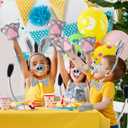 2 x Halloween Cat Costume Tiger Wolf Donkey Lion Panther Cosplay Accessories Ear and Tail Decoration Set Costumes