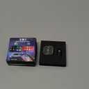 VQU 3 in 1 Mini Wireless Carplay Adapter for Phones, Carplay/ Android Auto for Adapter, Bluetooth 5.0, Plug & Play, USB/ Type-C Connection, iOS10+ / Android 11 (Black)