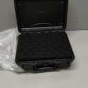 CVLIFE Gun Case for Pistol Handguns, TSA Approved Pistol Case Hard Shell Waterproof with Dual-Layer DIY Customizable Pre-cut Foam, Travel Pistol Cases Lockable 9mm Gun Case