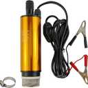 DC 12V 80W Water Pump Submersible Electric Diesel Pump,8A Water Oil Diesel Fuel Transfer Fluid Pump