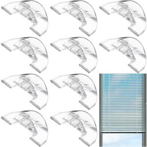 10 Pcs Shade Pulls Cordless Honeycomb Shade Lift Handles for Cordless Blind Cellular Shades Handle