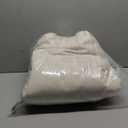 Americanflat 50x60 Throw Blanket - Soft and Breathable Cotton Throw Blanket for Couch, Bed, Chair - Decorative Blankets Perfect for Home, Office, or Outdoor Use - Cream Herringbone Design