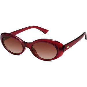 HERJOUR Retro Oval Sunglasses for Women Men 90s Vintage Cat Eye Sunnies AR82300