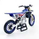 Dirt Bike Motorcycle Model 1:12 Scale Diecast No. 101 Motocross Motorbike with Realistic Details, Alloy Body, Display Gift for Enthusiasts