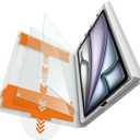 iGluz 2 Pack Tempered Glass Screen Protector for iPad Air 13 inch M4/M3/M2,(2026/2025/2024),Easy Install Box,Bubble Free,Apple Pencil Compatible,HD Clear,Scratch Resistant,Shatterproof