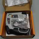 BATAVIA Electric Staple Gun, 2-in-1 Cordless Brad Nailer & Stapler Kit with 2000Pcs Nails & Staples, 4V Lithium-ion Rechargeable Nail Gun for Upholstery, Wood Working, DIY Home Projects (Grey)