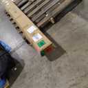 Metal Fence Post 7feet, Heavy Duty Garden Fence Post for Holding Wire Fence, Sign U Post Pack of 15 Sturdy Outdoor No Dig Fence Post for Garden Yard  Black