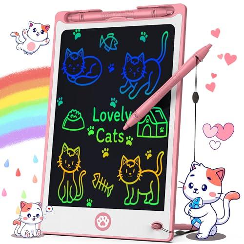 Hockvill LCD Writing Tablet for Kids 8.8 Inch, Toys for Girls Boys Drawing Pad for 3 4 5 6 7 Year Old Kids Toys, Children Gift Easter Basket Stuffer for Kids Toddler Doodle Board Travel Essentials
