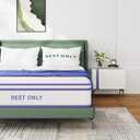 Full Size Mattress 10 Inch, Rest Only Full Mattress in a Box, Medium Firm for Pressure Relief, Memory Foam & Individually Wrapped Coils Pocket Spring for Motion Isolation