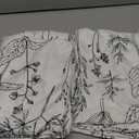 King Size Pillow Cases Set of 2, 20x36 Envelope Closure Pillow Cases Black and White Pillow Cases, Soft Breathable and Non Shrinking Plant Patterns Pillow Cases Microfiber Decorative Pillow Shams