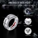 LECART Car Interior Accessories Fit for Ford Explorer 2024 2023 2022 2021 2020 PRND Shift & Drive Mode Knob & Ignition Button Covers Bling Auto Decoration Stylish Metal Decal Decor Trims 3Pcs