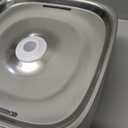 Veken Innovation Award Winner Stainless Steel Cat Water Fountain, 95oz/2.8L Automatic Pet Fountain Dog Water Dispenser with Replacement Filters & Silicone Mat, Gifts for Christmas, Cats, Dogs (Silver)