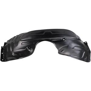 TRQ Front Right Inner Fender Liner Black Passenger Side Compatible with 2002-2003 Lexus ES300 2004-2006 ES330 LX1251111