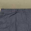 100% Linen Highland Blue Belgian Fabric 30x28