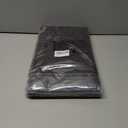 PLEASOR Door Mat for Front Door Entrance, Dirt Trapper Washable Welcome Mat Outdoor Indoor, Non-Slip Waterproof Doormat for Outside/Inside Use, Low Profile Entryway Rug, 20"x32", Black (2'8" x 1'8" (Rectangular))