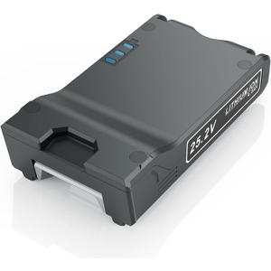 XBAT200 25.2V 4000mAh Lithium Battery Replacement for Shark 25.2V XBA-T200 Compatible with Shark ION Rocket IONFlex ION F80 IONFlex 2X IF200 IF250 IR70 IF130 IF260 Cordless Power Tool