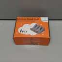 Silicone Soap Dish for Bar Soap Holder for Shower Bathroom Self Draining Waterfall Drying Tray Keep Soap Bars Dry Clean & Easy Cleaning (White, 1)