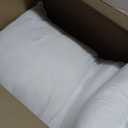 Amazon Basics Down Alternative Pillows for Stomach and Back Sleepers, Soft Density, Standard Size 26" x 20", White, 2-Pack