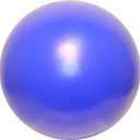 Jolly Pets Push-n-Play Ball Dog Toy, 14 Inches/Extra-Large, Blue (314 BL), for All Breed Sizes
