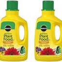 Miracle-GRO 1001502 Liquid All Purpose Plant Food Concentrate, 12-4-8, 32-Ounce Bottle (2-Pack (32 Oz))