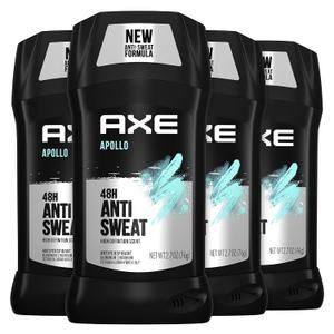 AXE Apollo Antiperspirant Deodorant Stick For Men Sage & Cedarwood 48 Hr Anti Sweat Mens Deodorant, 2.7 Ounce (Pack of 3)