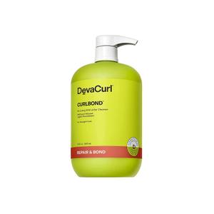 DevaCurl CurlBond Re-Coiling Mild Lather Cleanser | Reduces Frizz For Up to 48 Hours | Preserves Color Up to 30 Washes | Seals Split Ends