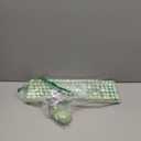 MOFII Wireless Keyboard and Mouse Combo, 2.4GHz Retro Full Size Typewriter Keyboard with Number Pad & Wireless Mouse for Laptop, PC, Desktop, Mac, Windows - Green Colorful