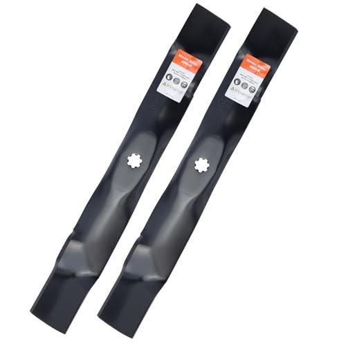 Grasscool D130 42 inch Mower Mulching Blades for John D-eere D110 D100 D125 D105 S100 E100 LA125 LA115 LA105 42'' Deck Lawn Tractor Riding Mower Replace GY20850 GX22151