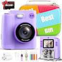 Camera for Kids Instant Print: Toys for Boys Girls Digital Camera that Prints Photos Dual Lens Birthday Gift for Kids Teen Boy Ages 3 4 5 6 7 8 9 10 11 12 Xmas Valentines Gifts