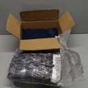 Bedfolks Orthopedic Dog Bed for Medium Dogs - Egg Foam Dog Crate Bed with Removable Waterproof Cover, Pet Bed Mat Suitable for Dogs and Pets Up to 35 lbs (30 x 20 x 3 inches, Black)