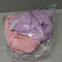 2 Pack Dog Hoodie Sweaters for Small Medium Dogs Warm Dog Clothes for Large Dogs Soft Waffle-Like Laminated Sweatshirt Bulldog (Pink+Purple, L (Back: 19",Chest: 28", Neck: 17.5"))