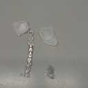 Mesime Bling Bands Compatible with Samsung Galaxy Watch 8/7 40mm 44mm, 20mm Stylish Replacement Strap Galaxy Watch 8/7 Band with Rhinestone Protective Case for Women (Starlight)