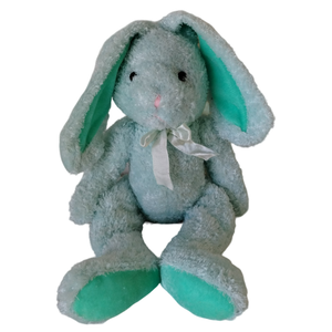Shanghai Elcee Toys Bunny Rabbit Plush Stuffed Animal Pastel Green Easter Soft