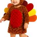 Morph Baby Turkey Costume Toddler Thanksgiving Turkey Costume for Kids Toddler Christmas Costumes for Girls Boys (3-4 Years)
