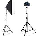 Tripod Stand, Mini Projector Stand,Lightweight Portable Projector Photography Stand Camera Tripod Adjustable Height 20" to 61" Floor Stand Holder, inculded 360 Rotatable Head Ball (Withstand 3pound)