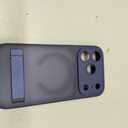 BXYJY for iPhone 17 Pro Magnetic Case with Stand, Camera Control, Compatible with MagSafe, Full Lens Protection, Military Grade Shockproof, Translucent Men Women Slim Thin Case for iPhone 17 Pro, Blue