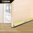 2 Pack - 36'' Commercial Door Bottom Sweep(Gold Anodized) JS-N315, Heavy Duty Aluminum, with Neoprene Rubber Insert, Ideal for Residential & Commercial Use