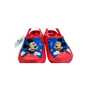 Mickey Mouse Toddlers Character Red Clogs Unisex Size 9-10