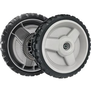 2pcs 501067001 588251401 11 Lawn Mower Rear Drive Wheels Compatible with Husqvarna H3SP.AWD.LC HU725AWDH HU725AWDHQ