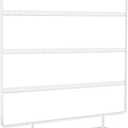 Earring Holder Stand, Earring Organizer Display Holder Stand for Hanging Earrings(88 Holes & 4 Layers) (White)