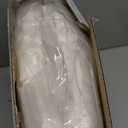 sunflower Down Alternative King Size Lightweight 100% Cotton Shell Bedding King Comforter Blanket for Hot Sleepers 88"x104" with Corner Tabs Soft Breathable Machine Washable (White / Thin)