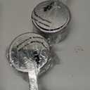 DOITOOL 10 Pack Chafing Fuel Holder - Stainless Steel Fuel Holders with Safety Cover - Buffet Warmer Canned Heat Box for Buffet Barbecue Party Supplies