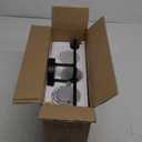 Bathroom Light Fixtures 2023 Upgrade, 3-Light Matte Black Vanity Light, Black Bathroom Lights Over Mirror with Clear Glass Shade, Wall Sconces for Mirror Bedroom Living Room Hallway