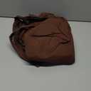 BAGSMART Gym Bag for Women, Lightweight Puffer Duffle Bag 2-PC Travel Bag, 31L Weekender Overnight Bag Quilted Carry On Tote Bag, Diaper Hospital Dance bag for Travel, Gym, Water Resistant (Coffee Brown)